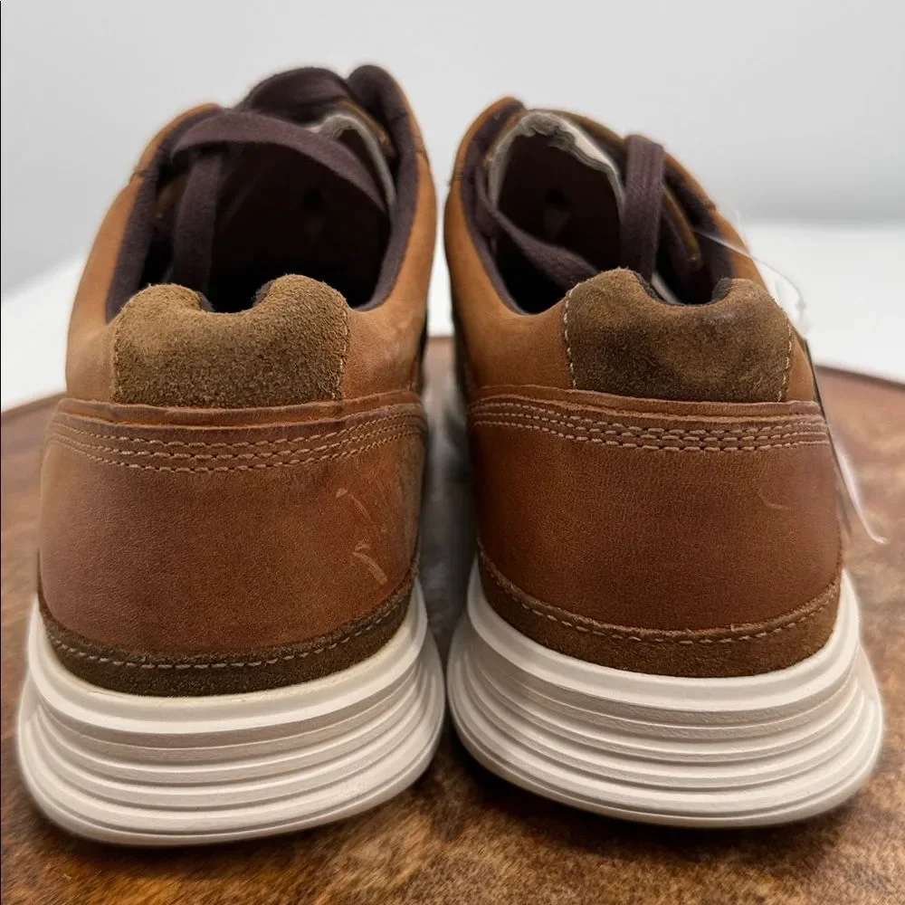 Rockport Shoes Mens 7.5 DresSports Brown Leather Lace Up Sneaker Oxford